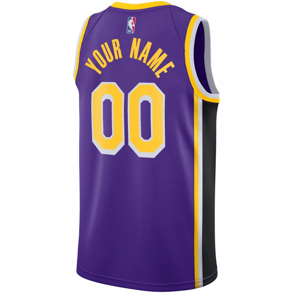 Los Angeles Lakers Jordan Brand Swingman Custom Jersey - Statement Edition - Purple-Pro Kit Vault | Brand New 26/27 Sports Jerseys